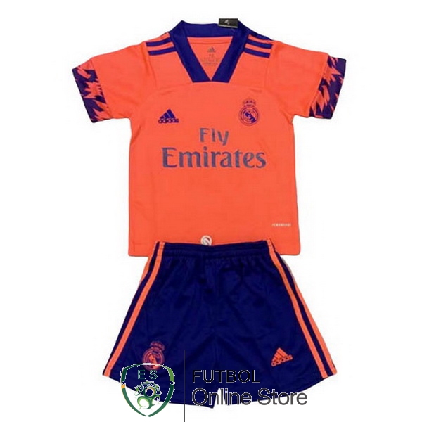 Concepto Camiseta Real Madrid Ninos 202021 Naranja