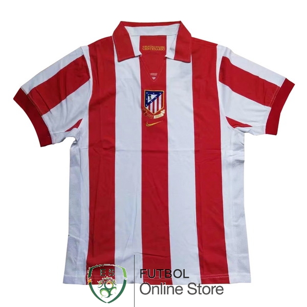 Retro Camiseta Atletico Madrid 1903-2003 Primera