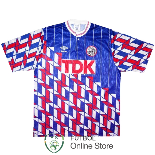 Retro Camiseta Ajax 1990-1991 Segunda