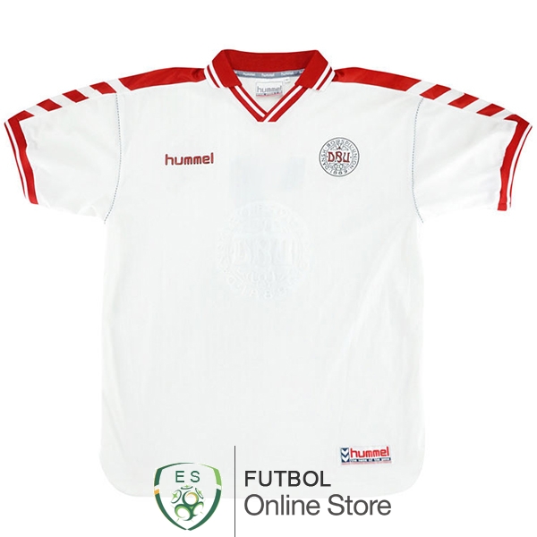 Retro Camiseta Dinamarca 1998 Segunda