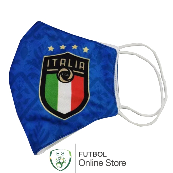 Mascara Futbol Italia Toalla Azul
