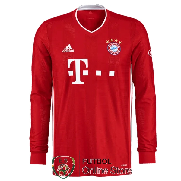Camiseta Bayern Munich 20/2021 Manga Larga Primera