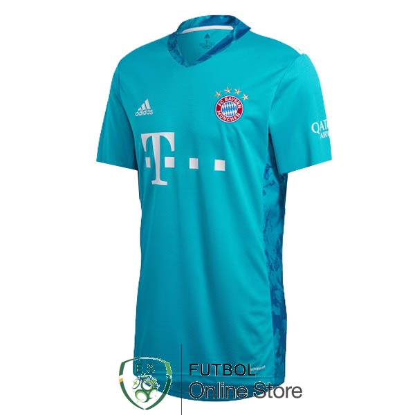 Camiseta Bayern Munich 20/2021 Portero Azul