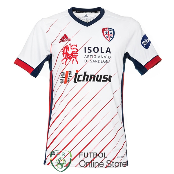Camiseta Cagliari Calcio 20/2021 Segunda