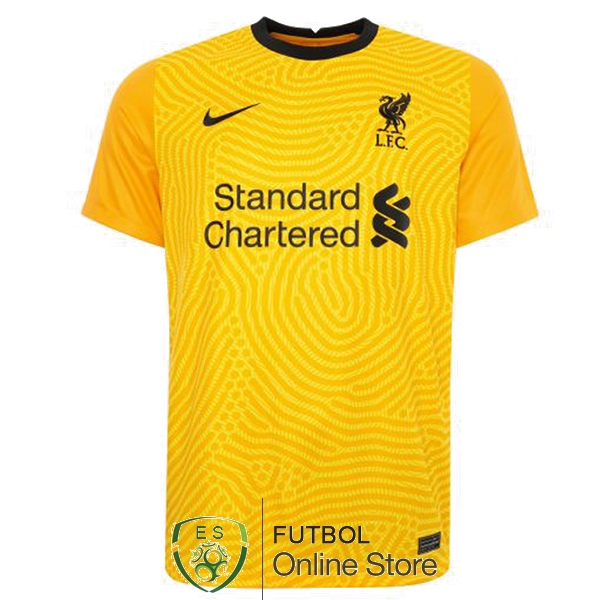 Camiseta Liverpool 20/2021 Portero Segunda
