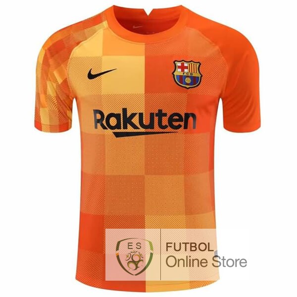 Camiseta Barcelona 21/2022 Portero Naranja