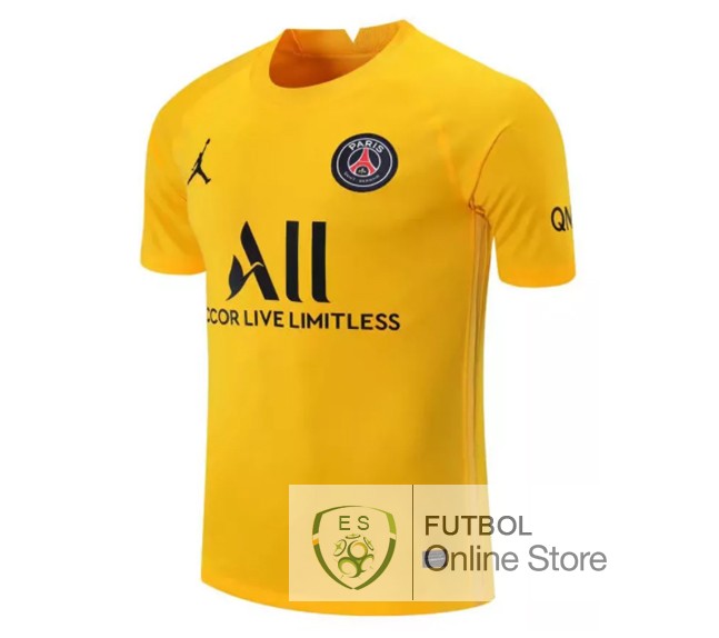Camiseta Paris Saint Germain 21/2022 Portero Amarillo