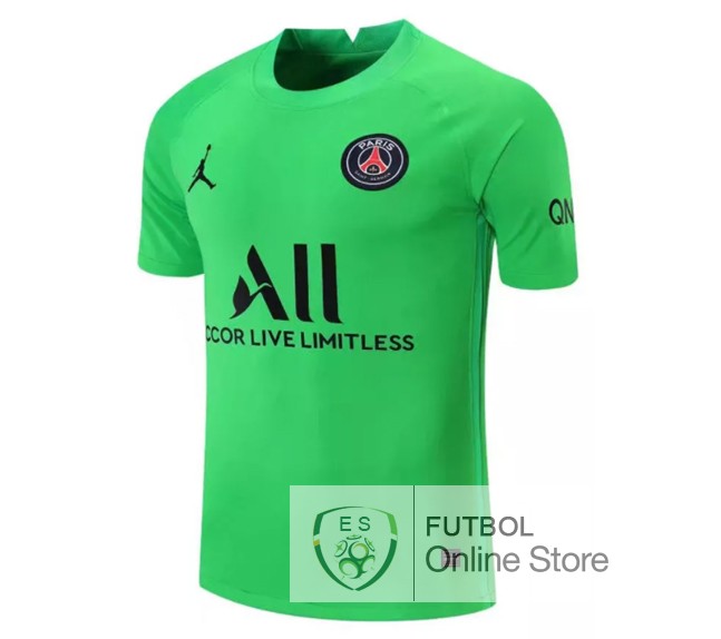 Camiseta Paris Saint Germain 21/2022 Portero Verde