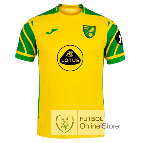 Camiseta Norwich City 21/2022 Primera