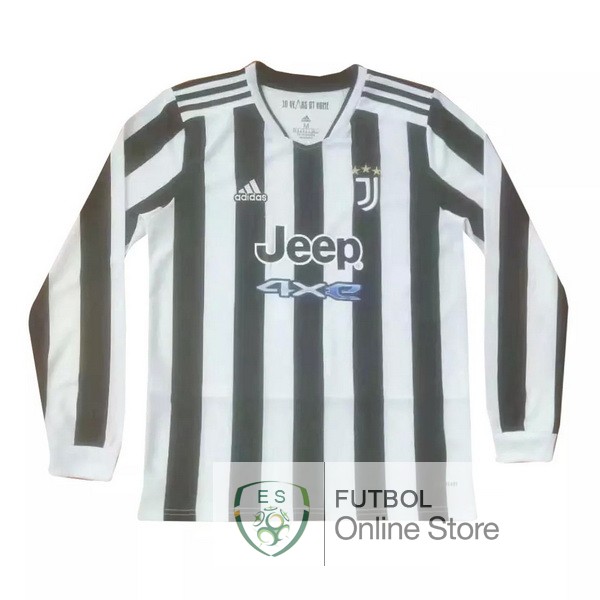 Camiseta Juventus 21/2022 Manga Larga Primera