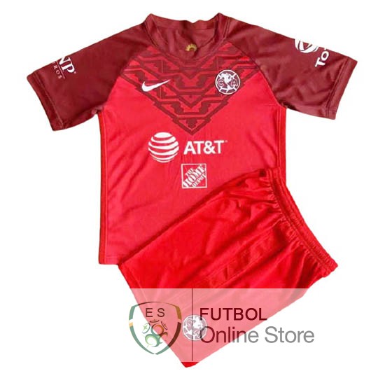 Camiseta America Ninos 21/2022 Portero Rojo