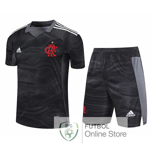 Camiseta Portero Flamengo Ninos 21/2022 Negro