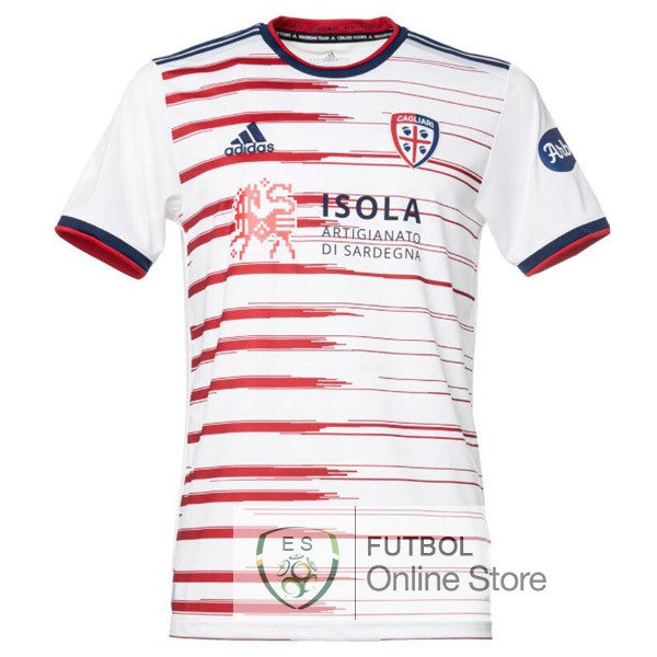 Camiseta Cagliari Calcio 21/2022 Segunda