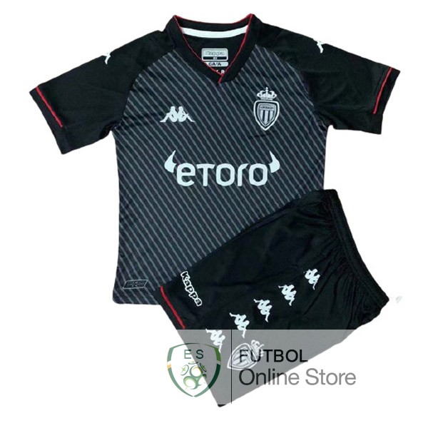 Camiseta AS Monaco Ninos 21/2022 Segunda