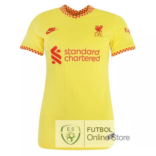 Camiseta Liverpool Mujer 21/2022 Tercera