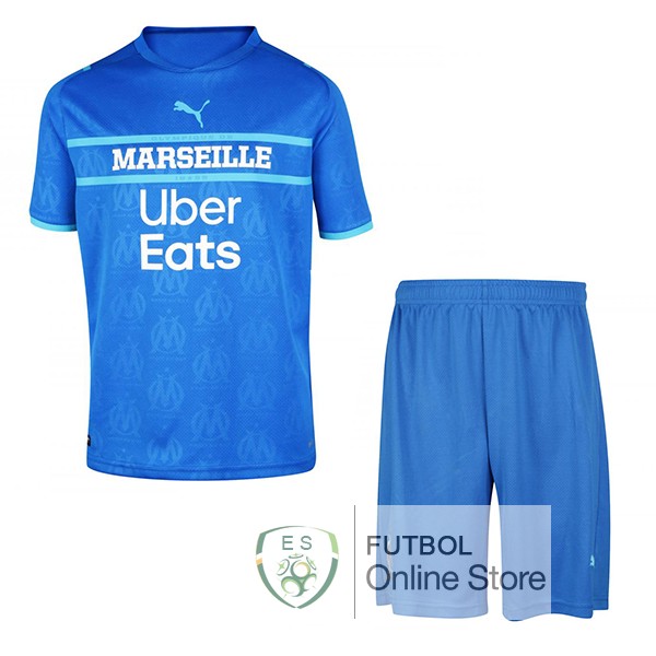 Camiseta Marseille Ninos 21/2022 Tercera