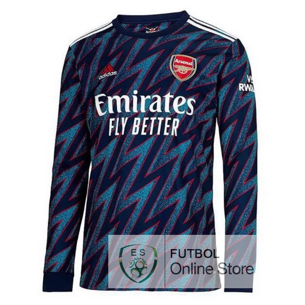 Camiseta Arsenal 21/2022 Manga Larga Tercera