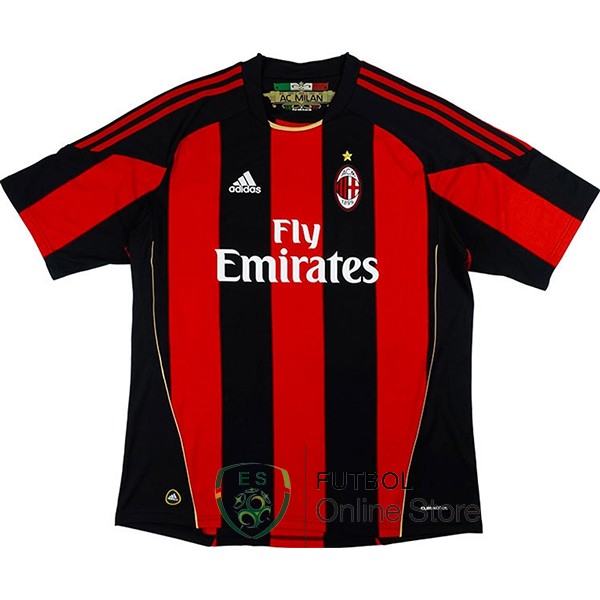 Retro Camiseta AC Milan 2010-2011 Primera