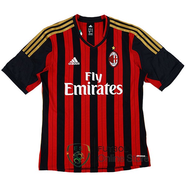 Retro Camiseta AC Milan 2013-2014 Primera