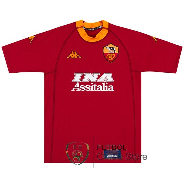 Retro Camiseta As Roma 2000-2001 Primera