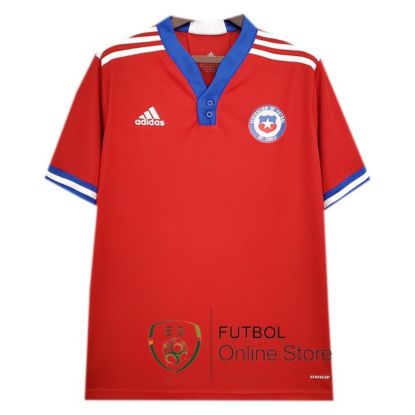 Camiseta Chile 2021 Primera Rojo