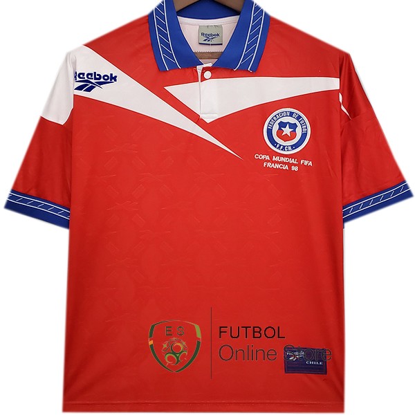 Retro Camiseta Chile 1998 Primera