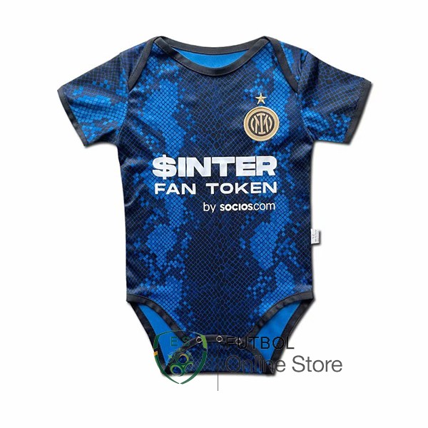 Camiseta Onesies Inter Milan Ninos 21/2022 Primera