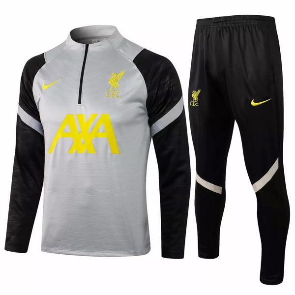 Camiseta liverpool Chandal Ninos 21/2022 Gris Negro Amarillo