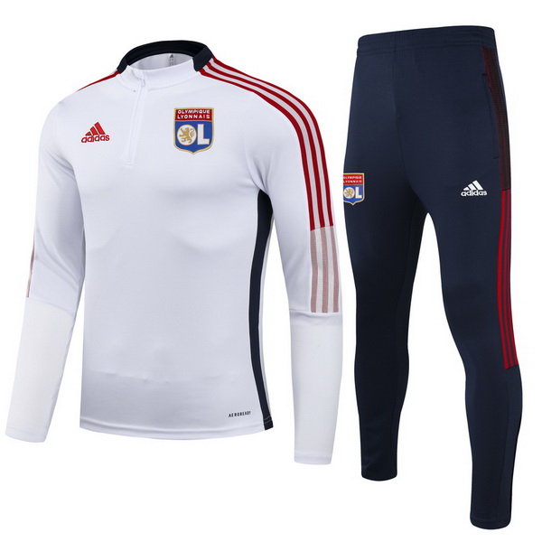 Camiseta Lyon Chandal Ninos 21/2022 Blanco Negro