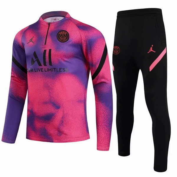 Camiseta Paris SG Chandal Ninos 21/2022 Purpura Negro