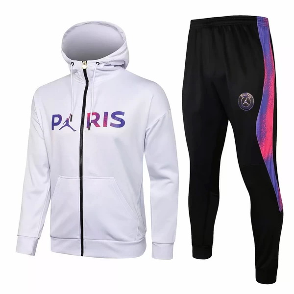 Camiseta Paris SG Chandal Con Capucha Ninos 21/2022 Blanco Purpura Negro