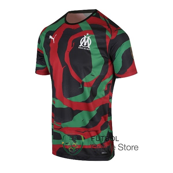 Camiseta Marseille 21/2022 Rojo Verde