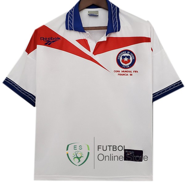 Retro Camiseta Chile 1998 Segunda