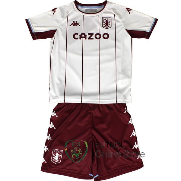 Camiseta Aston Villa Ninos 21/2022 Segunda