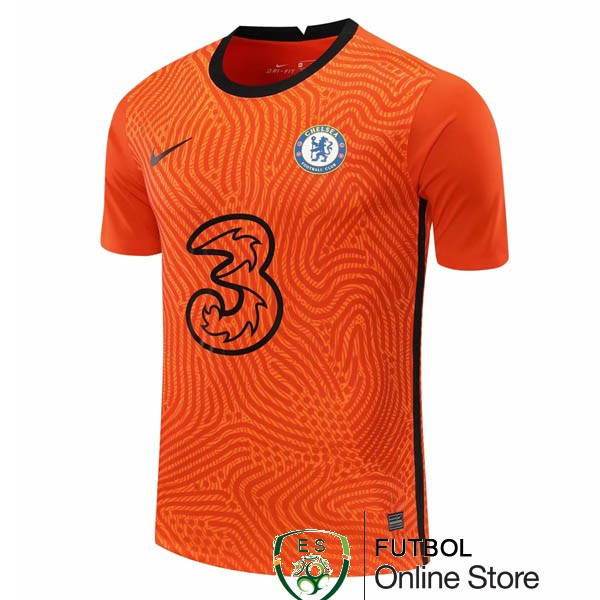 Camiseta Chelsea 20/2021 Portero Naranja