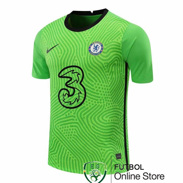 Camiseta Chelsea 20/2021 Portero Verde