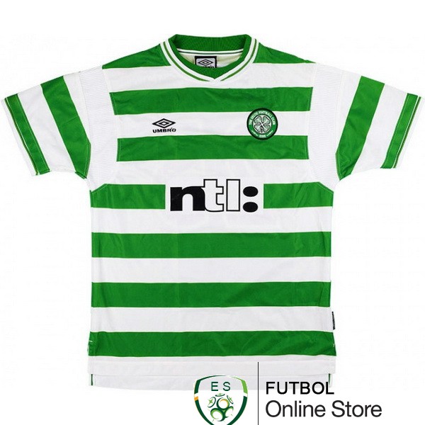 Retro Camiseta Celtic 1999-2001 Primera