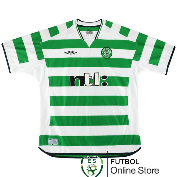 Retro Camiseta Celtic 2001-2003 Primera