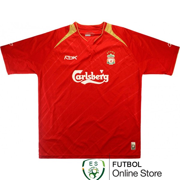 Retro Camiseta Liverpool 2005 Primera