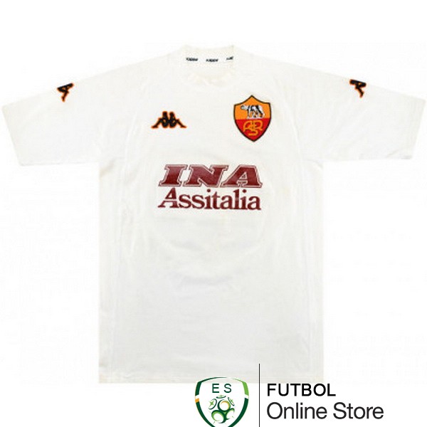 Retro Camiseta As Roma 2000-2001 Segunda