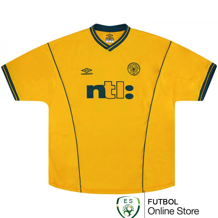 Retro Camiseta Celtic 2001-2003 Segunda