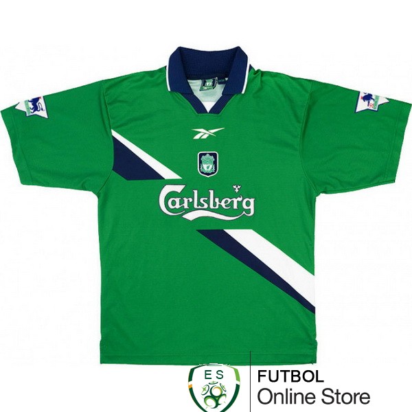 Retro Camiseta Liverpool 1999-2000 Segunda