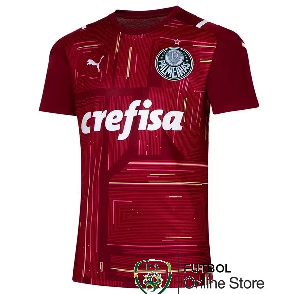 Camiseta Palmeiras 21/2022 Portero Rojo