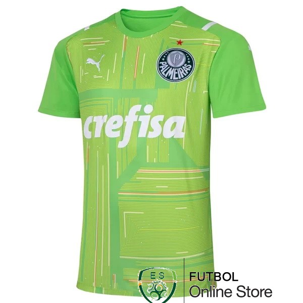 Camiseta Palmeiras 21/2022 Portero Verde