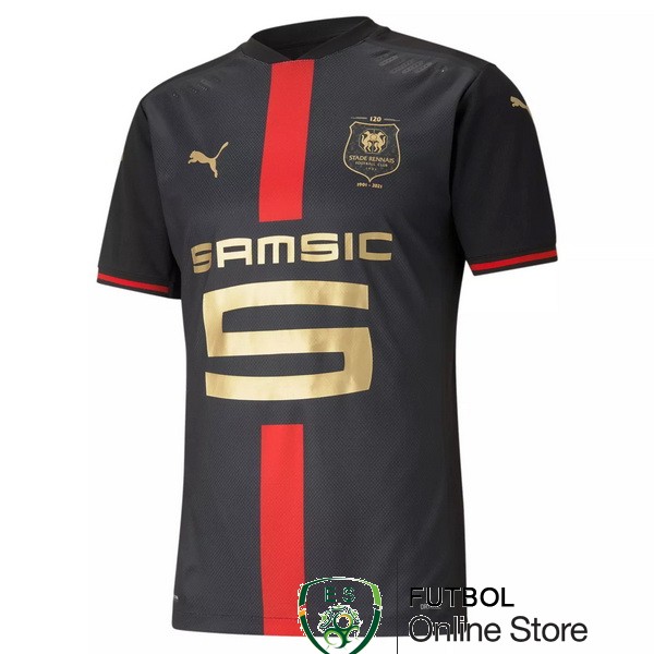 Camiseta Stade Rennais 120th Negro