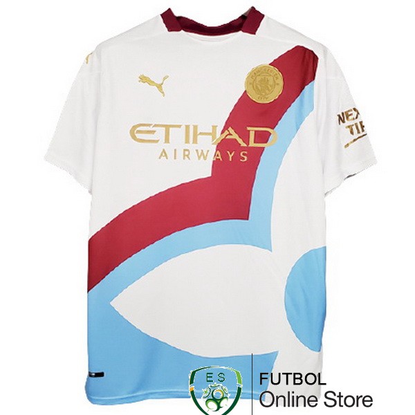 Camiseta Manchester city 21/2022 Especial Blanco