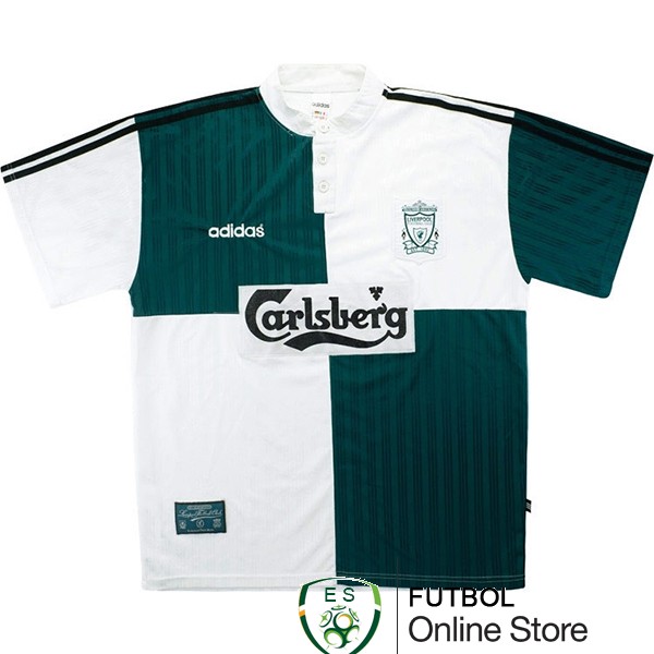 Retro Camiseta Liverpool 1995-1996 Segunda
