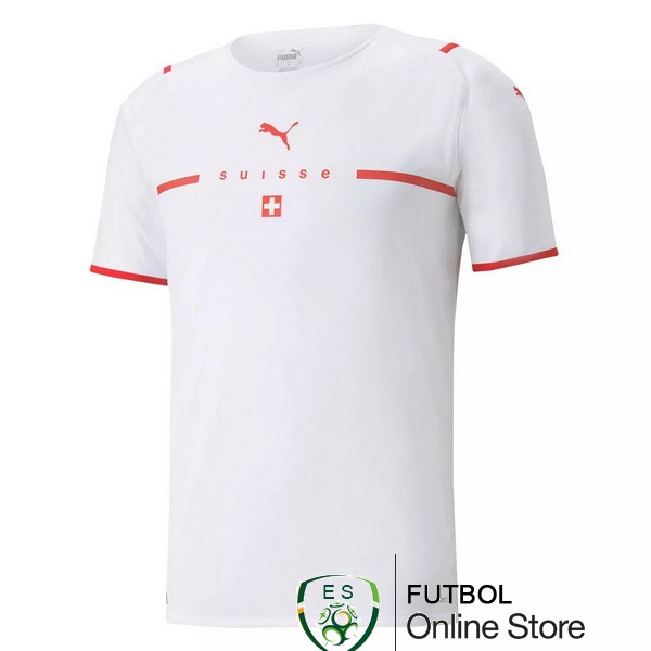 Tailandia Camiseta Suiza 2021 Segunda