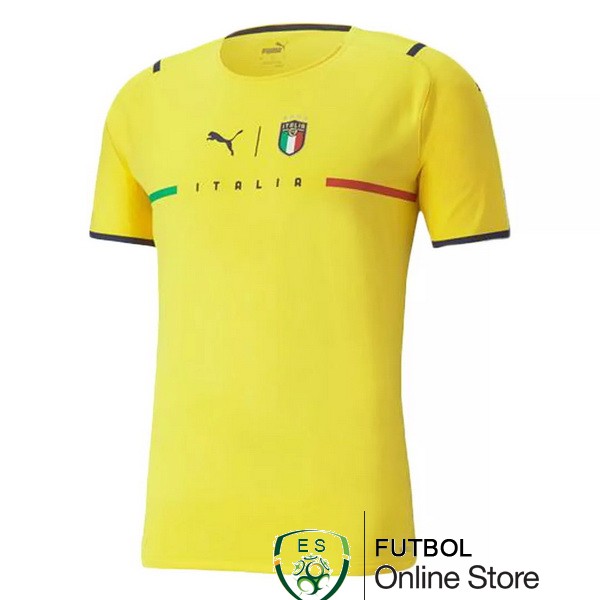 Camiseta Italia 2021 Portero Amarillo