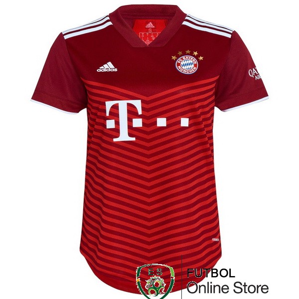 Camiseta Bayern Munich Mujer 21/2022 Primera